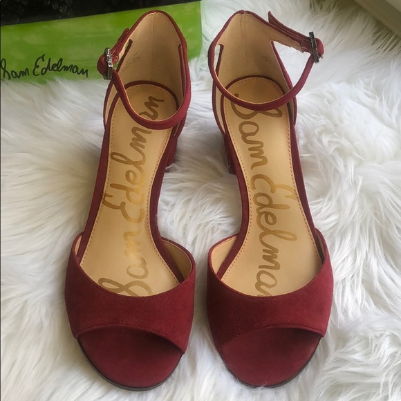 Sam Edelman Ankle Strap Sandal - Picture 2 of 6